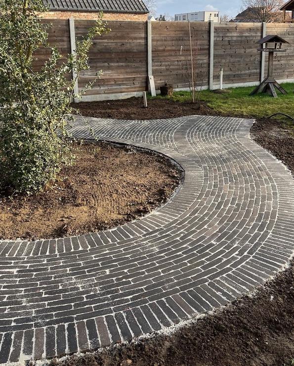 Tuinpaadjes in Kleiklinkers